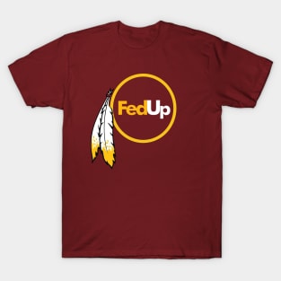 Redskins - Fed Up Logo T-Shirt